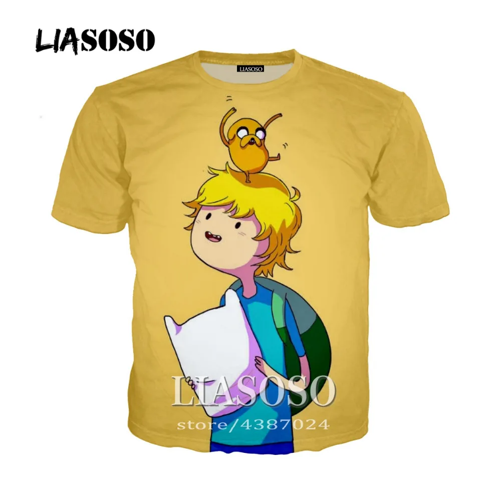 LIASOSO новинка Harajuku стиль пуловер футболки для мужчин и женщин Повседневная