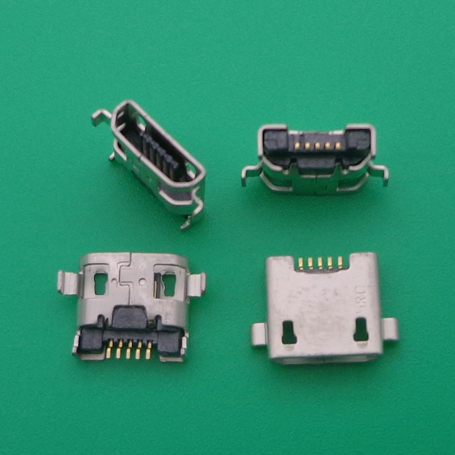 

5-100pcs Mini Micro USB DC Charging Socket Port Connector jack power plug