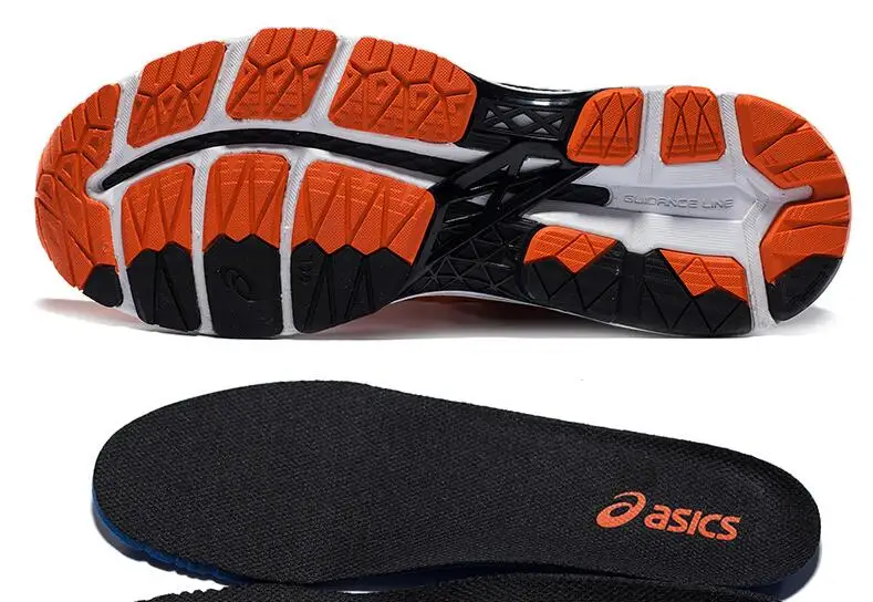 Новая горячая ASICS GEL-KAYANO 23 T646N мужские кроссовки Удобная спортивная обувь Уличная обувь для занятий спортом на открытом воздухе