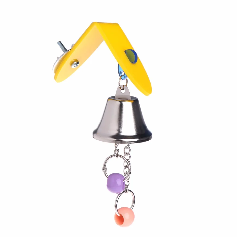 Dropship Bird Wind Chime With Bell; Hanging Bell Chain Parrot Toys