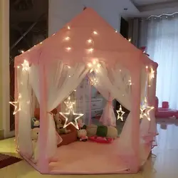 Крытый Типи Детская Игрушка палатки для детей замок для игр Игровая палатка дом вигвам комната игрушки для От 0 до 14 лет Детские
