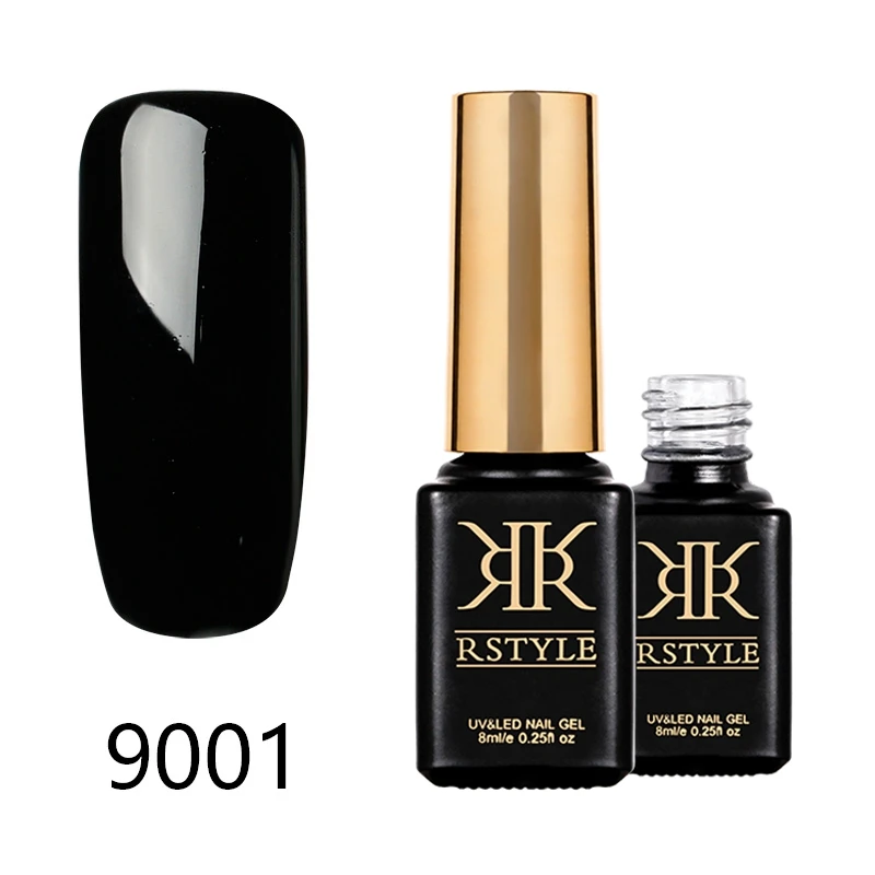 SC9001 Лак для ногтей rstyle 8 мл 9001-9024 Однотонная Одежда УФ-гель для ногтей, лак для ногтей, Гель-лак для ногтей гель полу-стойкий лак - Color: SC9001