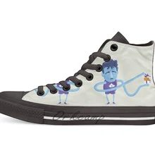 John Stockton дарит подарок; Новинка; дизайнерская Повседневная парусиновая обувь; обувь на заказ; Прямая