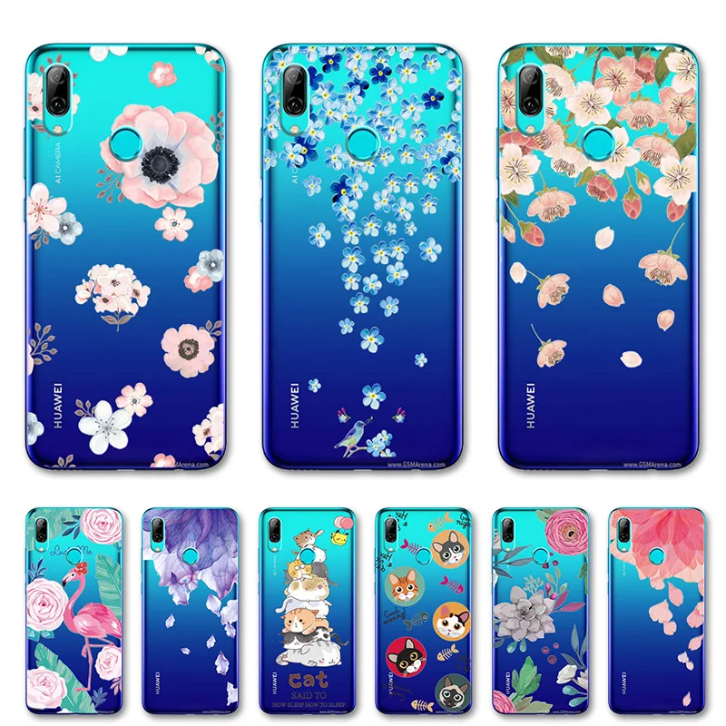 

For Huawei P Smart 2019 Honor 10lite Case Flower Lace Soft TPU Cover For Huawei PSmart 2019 Case Bumper For Huawei Honor 10lite