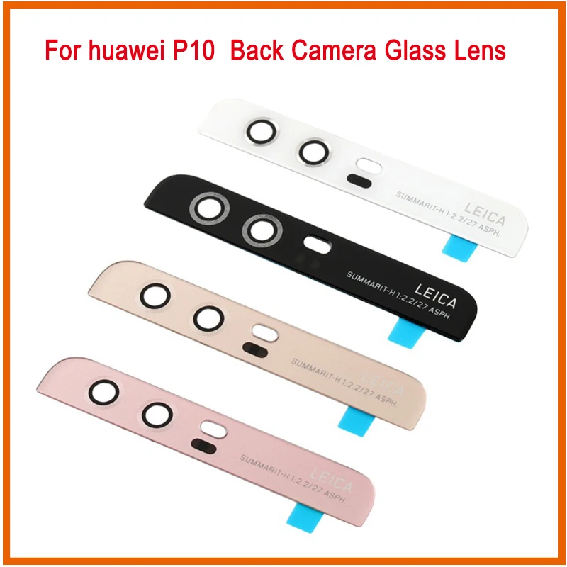 

For Huawei P10 P10 Plus Back Rear Cover Top Glass For Huawei P10 VTR-AL00 Rear Back Camera Glass Lens Cover Replacement Parts