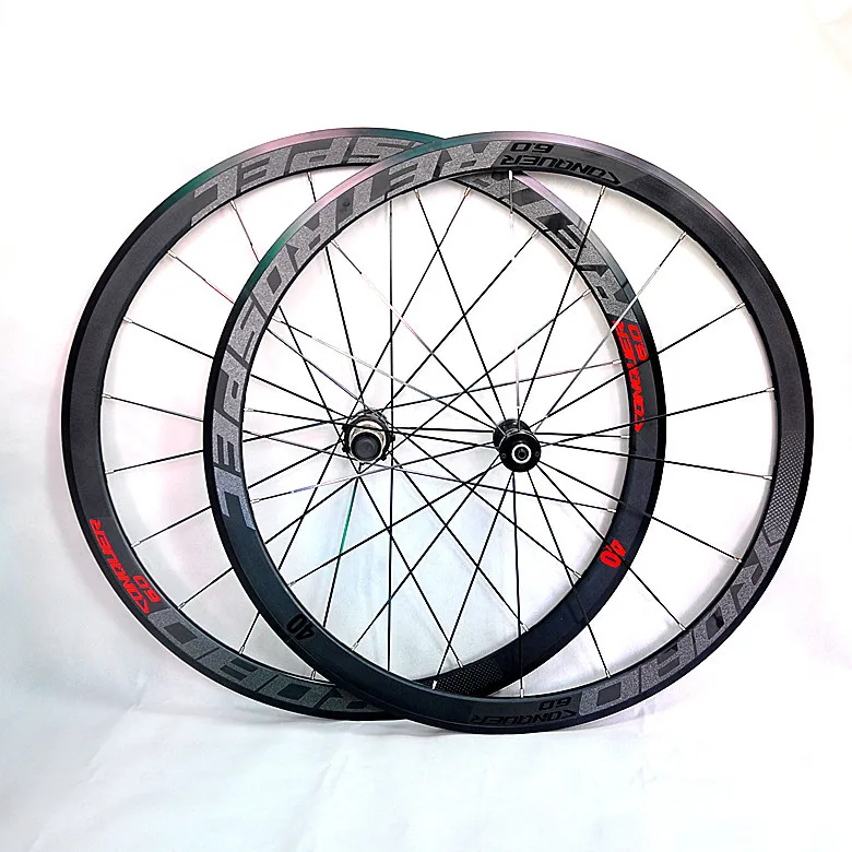 C6.0 700C Super-light 36mm Aluminum Road Bicycle Sealed Bearing Wheelset Flat Spokes Racing Rims