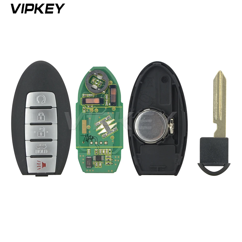 Remotekey Smart Car Key 5 Button 433mhz ID46 Chip CWTWB1G744 For Nissan Armada Infiniti QX56 QX80 2013 2014 2015 2016 2017 2018 kigoauto cwtwb1u840 smart car key 4 button 315mhz id46 chip for nissan versa 2013 2014 2015 2016 2017