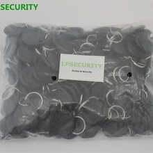LPSECURITY 100pc125Khz черный цвет RFID Бесконтактный брелок кольцо контроля доступа карты RFID ID Тег