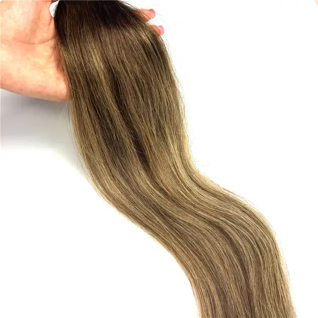Color 4 To P4 27 Chocolate Brown Ombre Balayage Blonde Highlights
