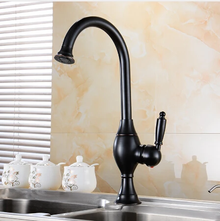 New Single Lever Kitchen Faucet With Mixer Hot And Cold Water Tap New Single Lever Kitchen Faucet With Mixer Hot And Cold Water Tap Antique Sink Taps 5 Colors Wash In Basin Faucets From Home