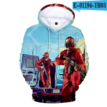 

2019 new Money Heist House of Paper 3D Hoodies sweatshirt high quality autumn warm long sleeve popular 3D print men's clothes