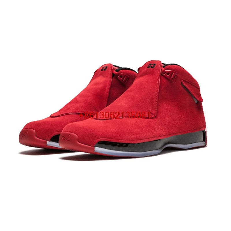 

hot Retro 18 XVIII Men basketball shoes Gym Red Defining Moments Toro Outdoor Sport Sneaker New Arrival