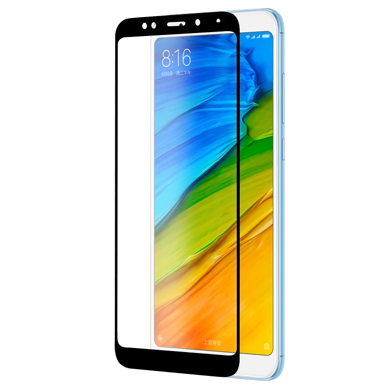 Защита экрана для Xiaomi Redmi 5 Plus закаленное стекло HD Полное покрытие Mofi ультра