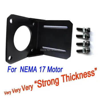 

THICK AND STRONG! Bracket for NEMA 17 Stepper Motor Bolts for free Universal Application Bracket for Step Motor Mount of Stepper