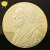 Pièce commémorative lénine, prix noble en physiologie médecine, pièces de collection, médaille d'or 999, pièces d'art de russie ► Photo 1/6