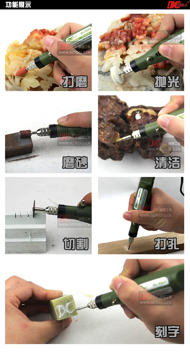 Мини В Wenwan гравировальный инструмент для полировки, 18 в, электрическая шлифовальная машина, миниатюрная электрическая ручка