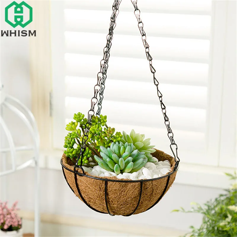 Plant Basket Plant Care Supplies Soil Accessories 50 66cm Iron