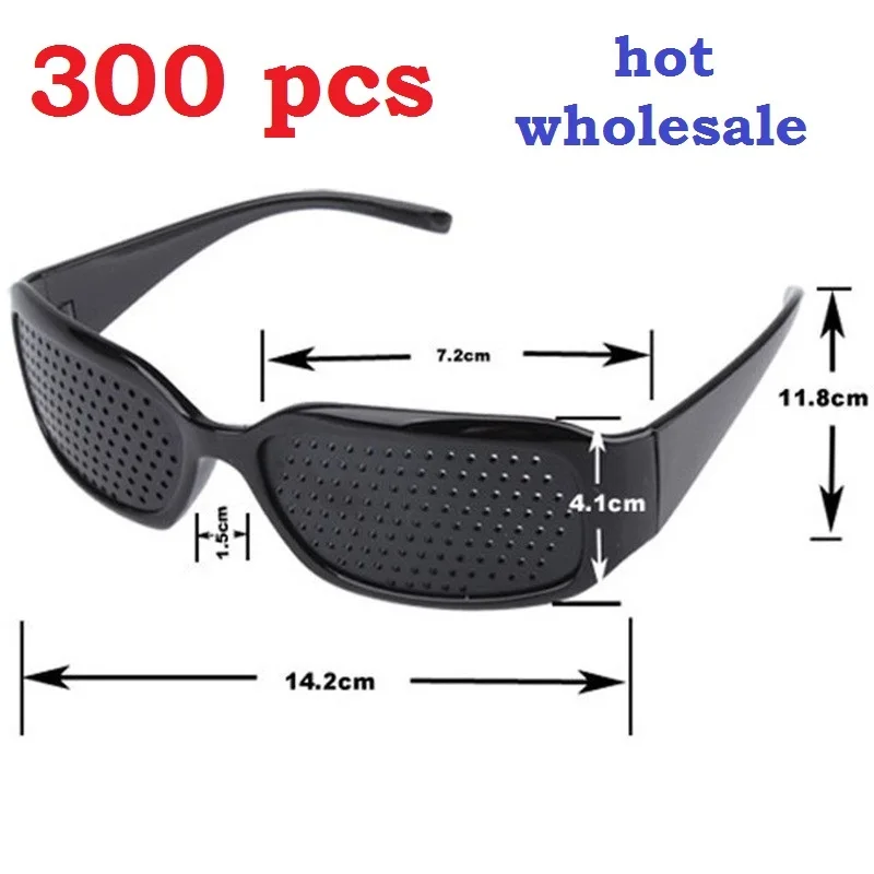 

Pin Hole Glasses Unisex Vision Care Pin-hole Glasses Eyeglasses Sunglasses Eye Exerciser Eyesight Vision Improve 300 pc DHL Free