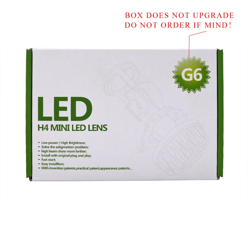 SUKIOTO H4 MINI LED Lens