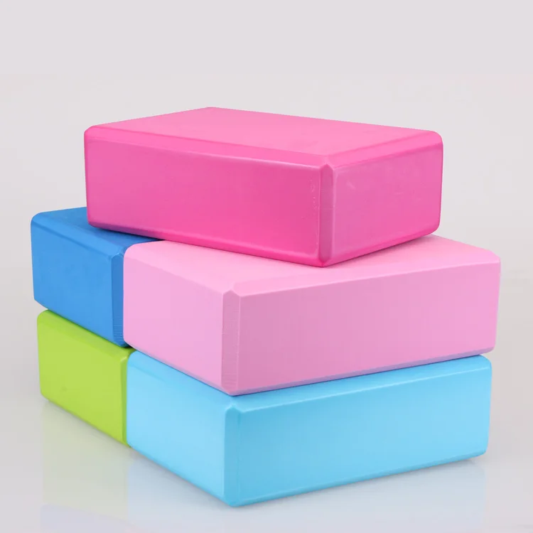

High Density Eva Yoga Brick Green Color Yoga Brick 3*6*9cm
