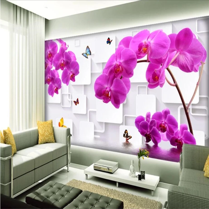 Обои на заказ для гостиной спальни дома украшения 3d обои стену|wallpaper mural|3d muralwallpaper