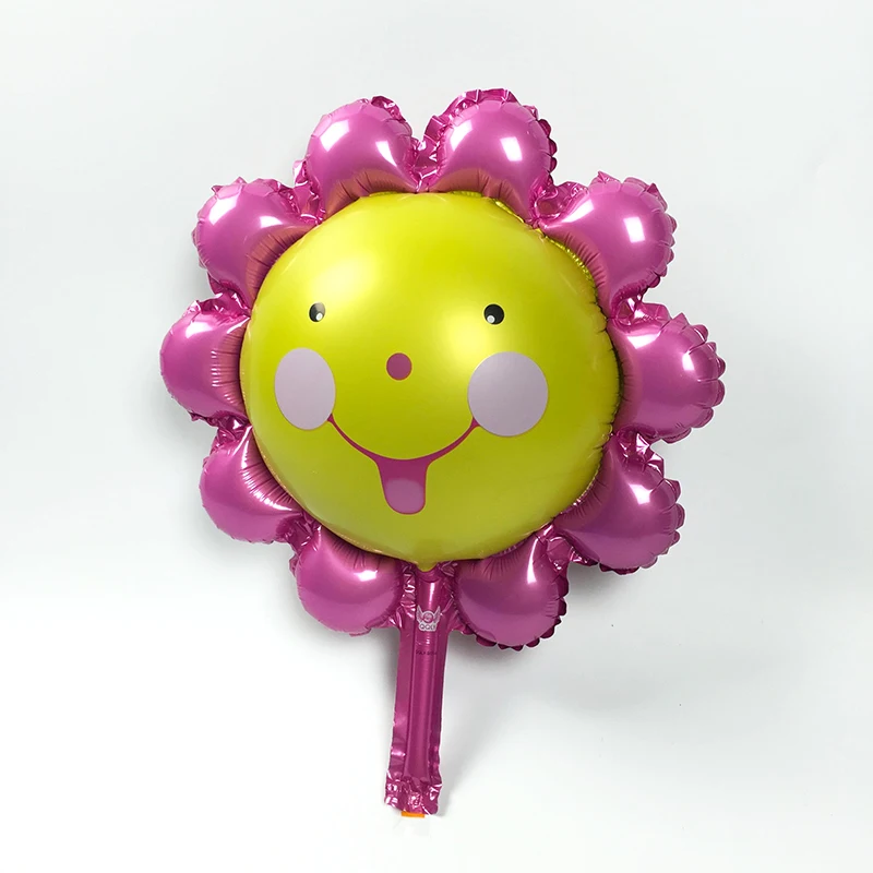 

1PC Mini Sun Smile Flower Foil Balloon Happy Birthday Party Decoration Baby Shower Wedding Balloon Supplies Kids Toy Gift Globos