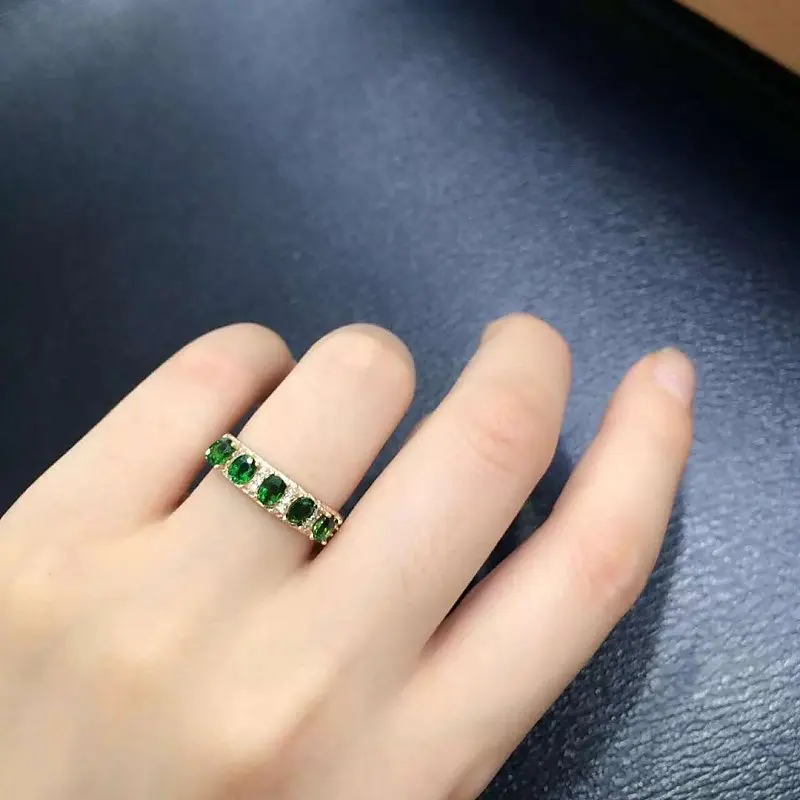 

2017 Qi Xuan_Fashion Jewelry_Tourmaline Stone Elegant Woman Rings_Rose Gold Color Fashion Rings_Manufacturer Directly Sales