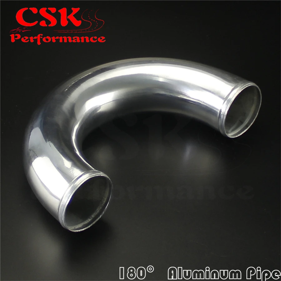 70mm 2.75" 23/4 Inch 180 Degree Aluminum Turbo Intercooler Pipe Piping