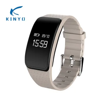 

2018 New sports wristband Blood Pressure Heart rate Monitor smart band long standby incoming call reminder bracelet pk mi band 3