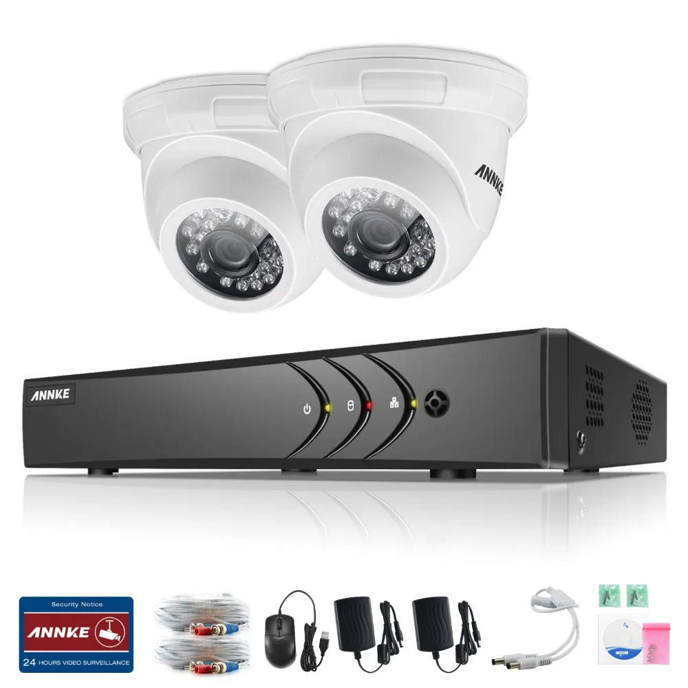 bilder für ANNKE 5 in 1 CCTV-System 4 Kanal AHD DVR überwachung Sicherheitssysteme Warterproof Nachtsicht IR-CUT TVI Kamera DIY Kit bilder für ANNKE 5 in 1 CCTV-System 4 Kanal AHD DVR überwachung Sicherheitssysteme Warterproof Nachtsicht IR-CUT TVI Kamera DIY Kit