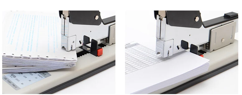 Сверхмощный металлический степлер для переплета, скребок 100 листов, емкость для офиса, дома, дополнительный бумажный степлер, канцелярские принадлежности для переплета