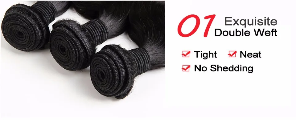 brazilian straight hair weave 4 bundles