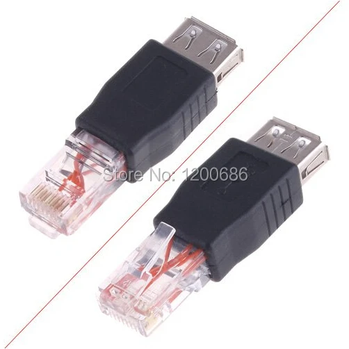 Переходник USB гнездо штырь RJ45|female male connector|female rj45 connectorfemale usb connector |
