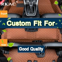 RKAC Custom fit 3D Автомобильные Коврики для TOYOTA Land Cruiser 100 2004- ковровое напольное покрытие 7 мест водонепроницаемое хорошее качество