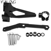 For Yamaha MT-09 2013 2014 2015 2016 2017 Steering Damper Mounting Bracket Kit MT09 FZ09 Stabilizer Reversed Safety Control For Yamaha MT-09 2013 2014 2015 2016 2017 Steering Damper Mounting Bracket Kit MT09 FZ09 Stabilizer Reversed Safety Control