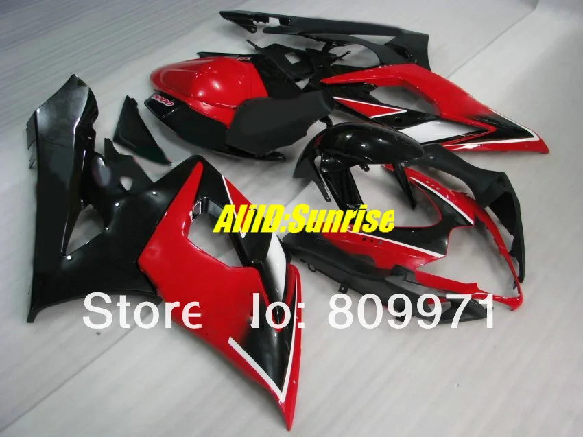 

ABS red black Fairing KIT for SUZUKI GSXR1000 2005 2006 GSX-R1000 GSXR1000 K5 05 06 Injection mold Fairings set+gifts