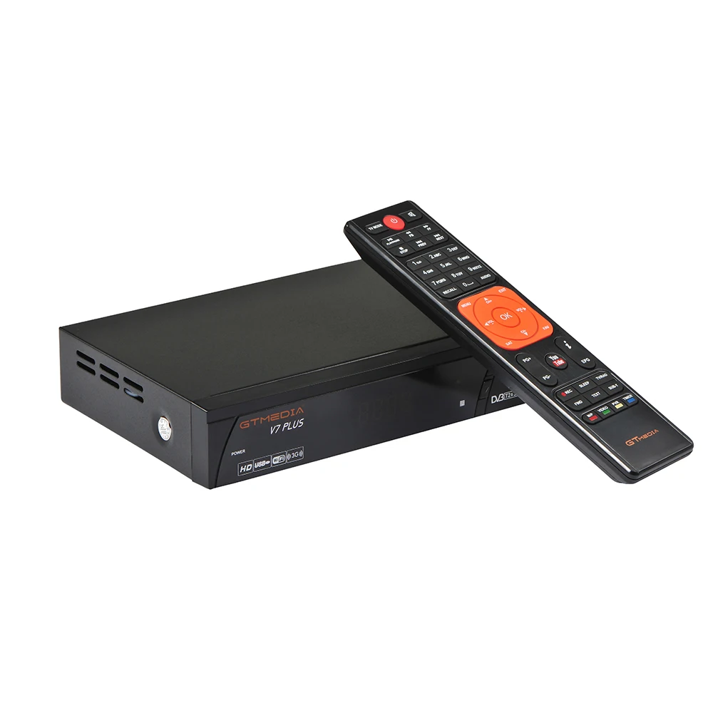 GTmedia V7 Plus DVB T2 цифровой ТВ-приставка эфирный приемник DVB-T2 DVB S/S2 MPEG-2/-4 H.265 HDMI телеприставка для России/Европы