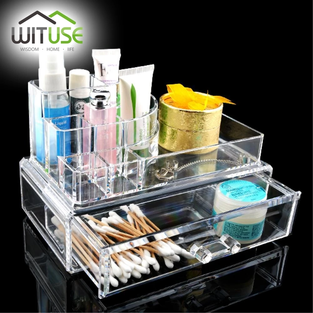 

Factory Multi styles Lipstick Holder Display Stand Clear Acrylic Cosmetic Organizer Makeup Case Storage Organizer Make Up