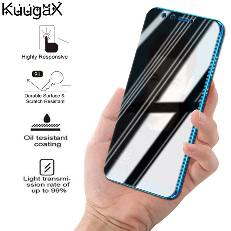 Защитная крышка для экрана закаленное стекло Huawei Honor 6X 6C 6A 7 7X 7C 8 9 lite 9H смартфон