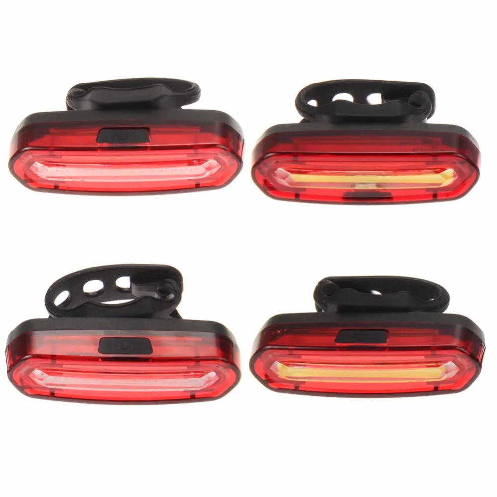 USB Rechargeable COB Rear Bike light Taillight Safety Warning Bicycle Light Front Rear Tail Lamp 4style LED Flash Lights USB Rechargeable COB Rear Bike light Taillight Safety Warning Bicycle Light Front Rear Tail Lamp 4style LED Flash Lights