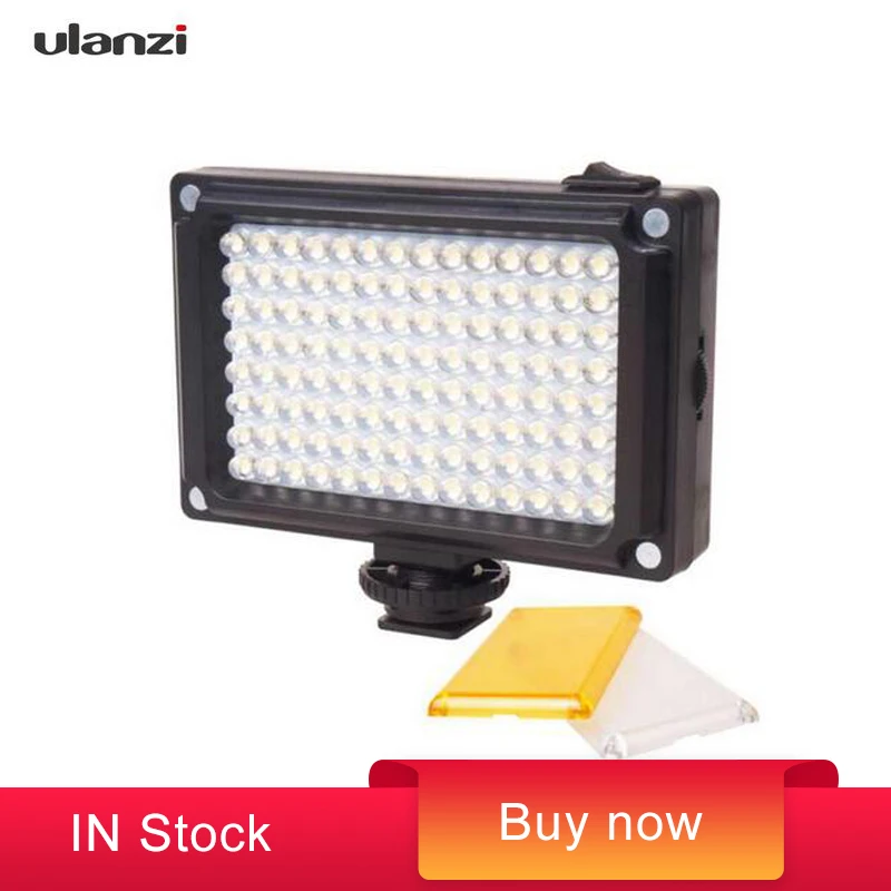 Ulanzi 112 LED телефон видео свет фотографисветильник ing для Youtube прямой трансляции с