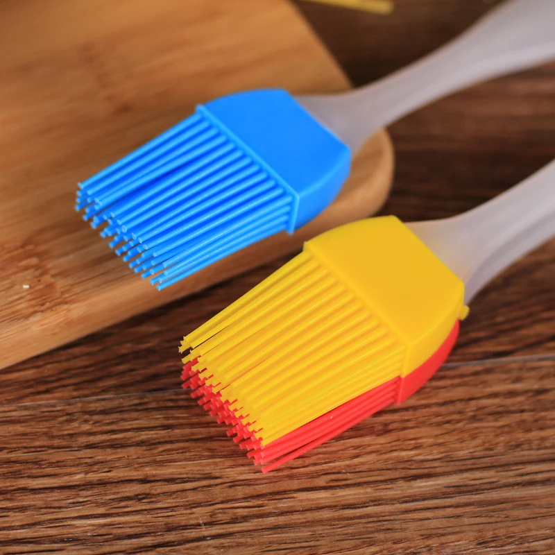 Silicone Pastry Oil Brush Colorful Baking Brush Silicone Pastry Brush