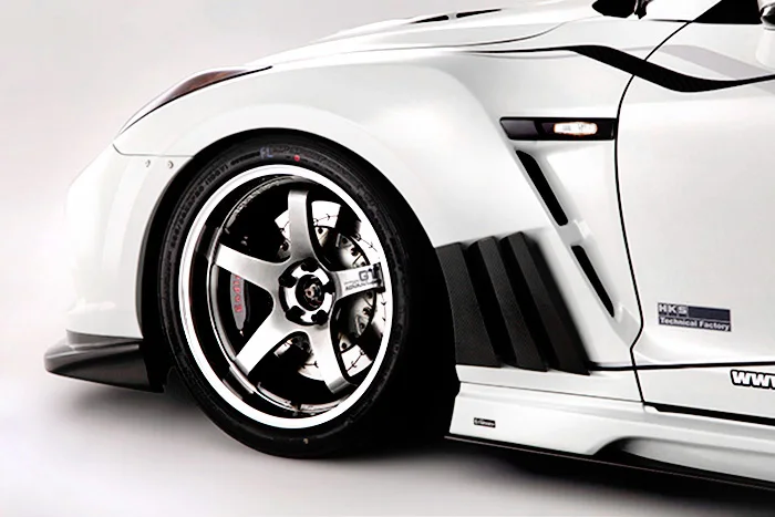 Nissan GTR R35 2013 Ver Varis Front Fender Extension(1)