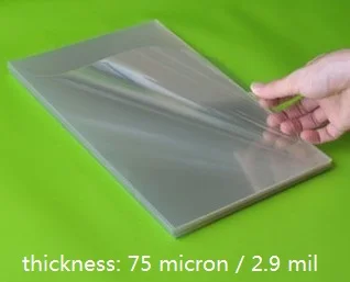 Fogli Plastificazione A3 Waytex - 100 Pezzi, 75 Micron Lucidi, Angoli Arrotondati - Foto 4