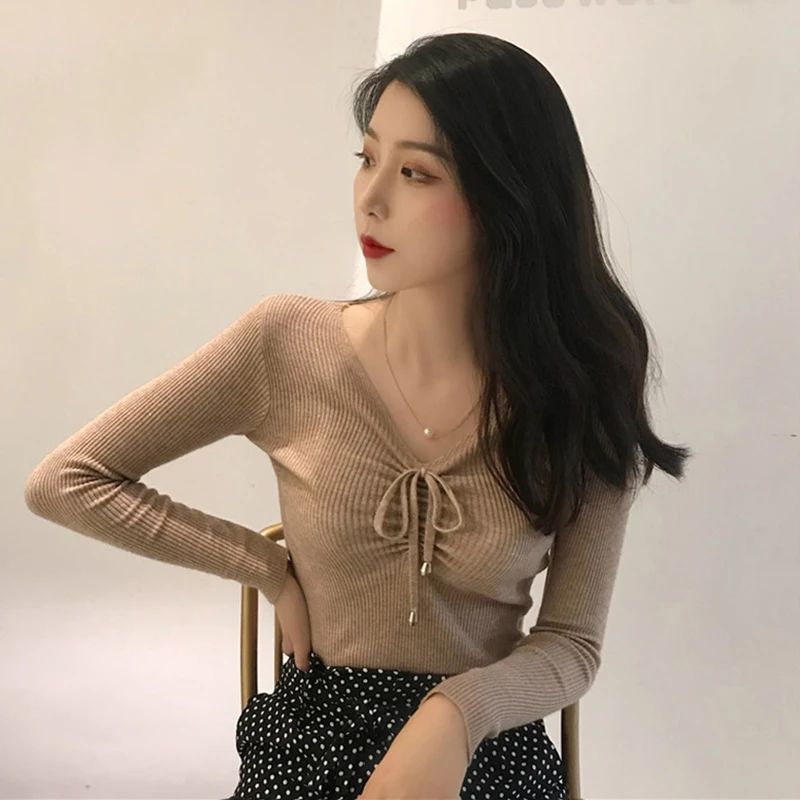 

Cheap wholesale 2019 new Autumn Winter Hot selling women's fashion netred casual lady beautiful nice Tops MW136