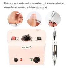 Электрическая дрель для ногтей ручка для маникюра Полировка Ногтей гравировальная машина инструмент для ногтей