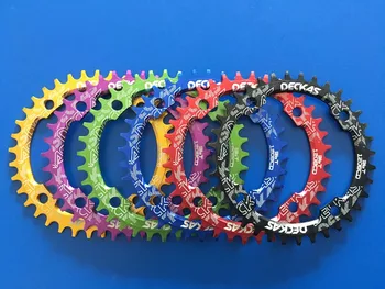 

DECKAS round Bicycle 120bcd Narrow wide tooth Circle Chainring