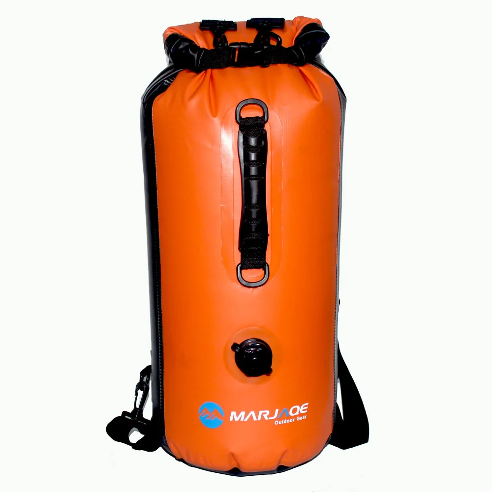 30L Large Capacity Dry Bag Waterproof Backpack Thick PVC River Trekking Outdoor Swimming Inflatable Ocean Bag  Men Women 2