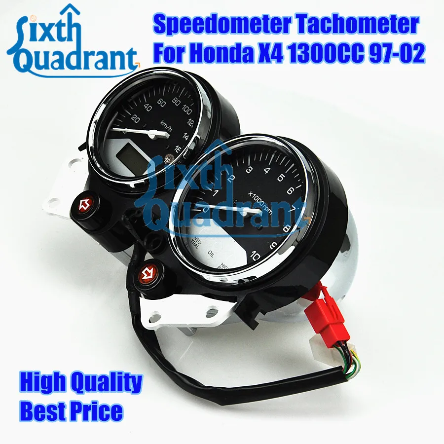 Motorcycle Instrument Speedometer Tachometer Odometer Cluster Assembly ...