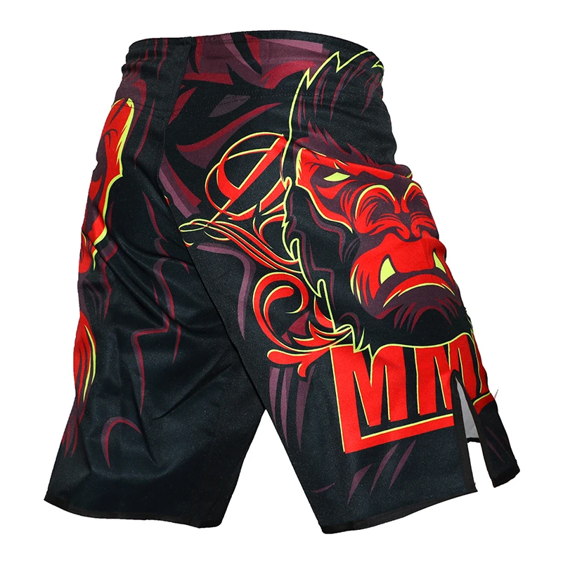 Шорты с принтом гориллы боксерские шорты для ММА джицу муай тай 2018|boxing trunks|muay